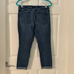 LOFT cropped/rolled jeans